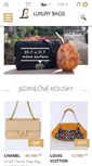 Mobile Screenshot of luxurybags.cz